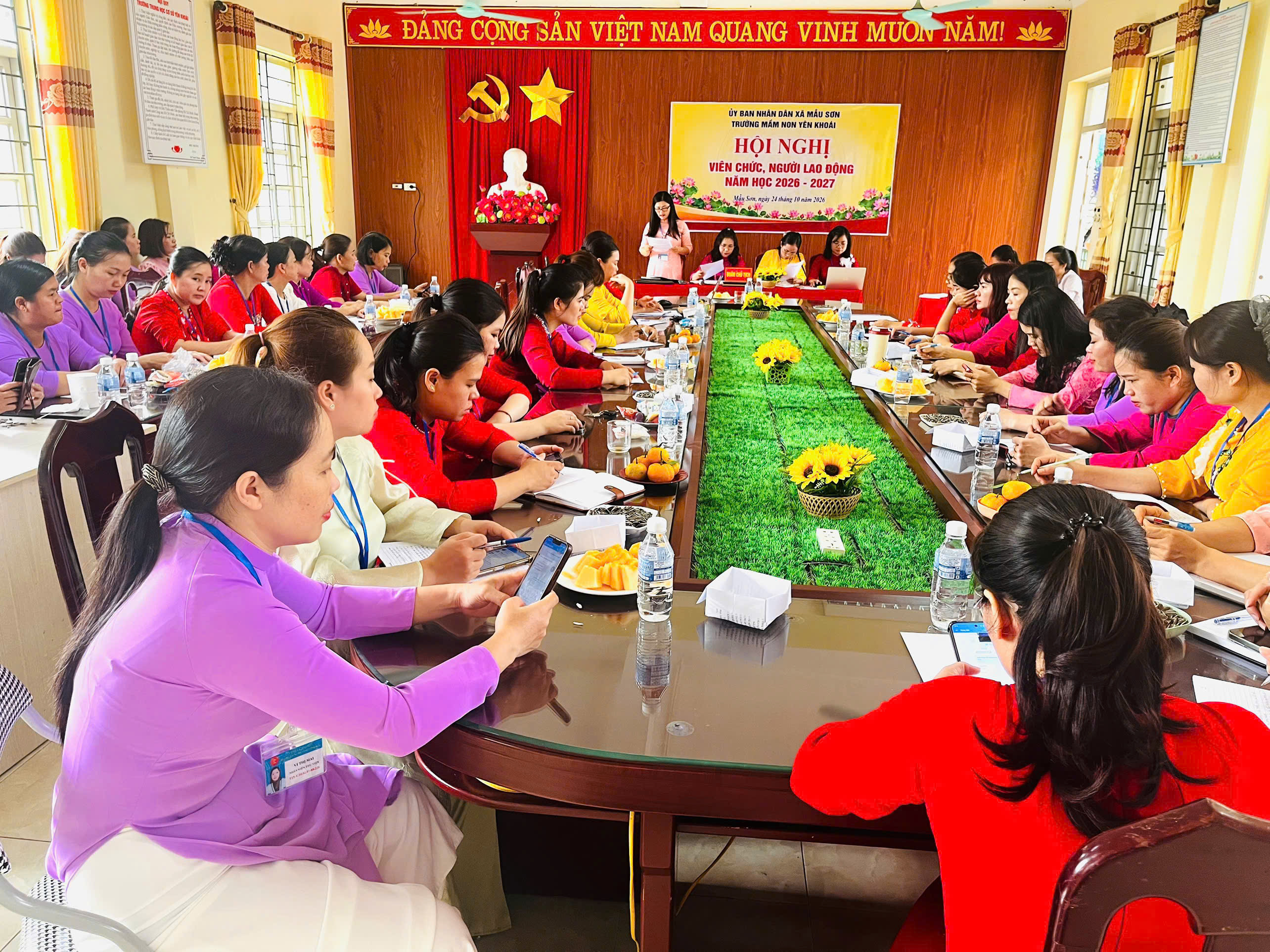 Hội nghị Viên chức, người lao động năm học 2026-2027