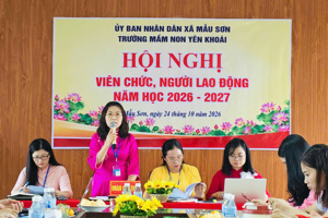 Hội nghị viên chức, người lao động năm học 2026-2027